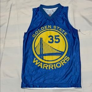 Golden State Warriors K Durant youth sz SM Jersey